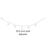 Load image into Gallery viewer, 925 Sterling Silver Link Chain Multi Bird Charm Anklet for Women - Taraash