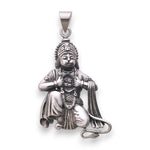 Load image into Gallery viewer, 925 Sterling Silver Lord Hanuman Pendant For Mens - Taraash