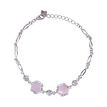 Load image into Gallery viewer, 925 Sterling Silver Oval Shaped Mother Of Pearl Bracelet for Women - Taraash