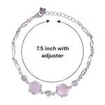 Load image into Gallery viewer, 925 Sterling Silver Oval Shaped Mother Of Pearl Bracelet for Women - Taraash