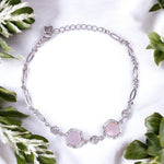 Load image into Gallery viewer, 925 Sterling Silver Oval Shaped Mother Of Pearl Bracelet for Women - Taraash