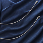 Load image into Gallery viewer, 925 Sterling Silver Oxidised Chain Anklets For Women - Taraash