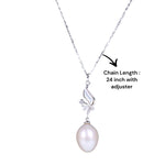 Load image into Gallery viewer, 925 Sterling Silver Pearl Drop With MOP CZ Jewelry Set for Women - Taraash