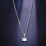 Load image into Gallery viewer, 925 Sterling Silver Pink Mother of Pearl Cloud Moon Star Pendant with Chain - Taraash