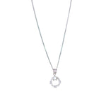 Load image into Gallery viewer, 925 Sterling Silver Pink Mother of Pearl Round Star Shaped Pendant with Chain - Taraash