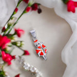 Load image into Gallery viewer, 925 Sterling Silver Red Enchanted Character Enamel Pendant for Girls - Taraash