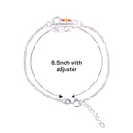Load image into Gallery viewer, 925 Sterling Silver Shiva Chain Rakhi For Brother - Taraash