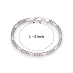 Load image into Gallery viewer, 925 Sterling Silver Sparkle Chain Bracelet for Men - Taraash