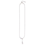 Load image into Gallery viewer, 925 Sterling Silver Square Cz Infinity Necklace For Women - Taraash