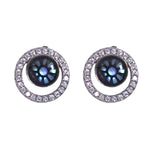 Load image into Gallery viewer, 925 Sterling Silver Square Mother Of Pearl Cz Earrings for Women - Taraash