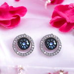 Load image into Gallery viewer, 925 Sterling Silver Square Mother Of Pearl Cz Earrings for Women - Taraash