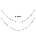 Load image into Gallery viewer, 925 Sterling Silver Super Disco Anklets for Women - Taraash