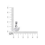 Load image into Gallery viewer, 925 Sterling Silver Swan Pendant with Cubic Zirconia For Womens - Taraash