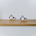 Load image into Gallery viewer, 925 Sterling Silver Tiny Penguin Studs Earrings for Girls - Taraash