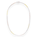 Load image into Gallery viewer, 925 Sterling Silver Tri-color Compact Snake Chain for Women - Taraash