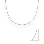 Load image into Gallery viewer, 925 Sterling Silver Tri-Color FoxTail Chain for Women - Taraash