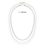 Load image into Gallery viewer, 925 Sterling Silver Tri-Tone Snake Chain for Women - Taraash