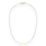 Load image into Gallery viewer, 925 Sterling Silver Tri-Tone Snake Chain for Women - Taraash