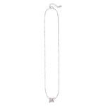 Load image into Gallery viewer, 925 Sterling Silver Twirl CZ Pendant Necklace for Women - Taraash