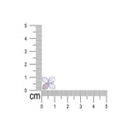 Load image into Gallery viewer, 925 Sterling Silver White Floral Petal Earrings for Women with Enamel and CZ - Taraash