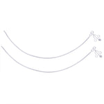 Load image into Gallery viewer, Taraash silver anklets