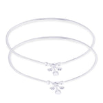 Load image into Gallery viewer, Taraash silver anklets for women