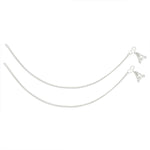 Load image into Gallery viewer, Taraash 92.5 silver anklets for women