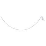 Load image into Gallery viewer, 925 Sterling Silver Twisted Line Chain Single Anklet for Women