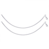 Taraash anklets for women in silver