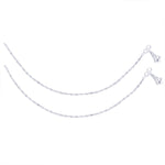 Load image into Gallery viewer, Taraash 92.5 silver anklets for women