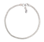 Load image into Gallery viewer, 925 Sterling Silver Box Chain Traditional Single Anklet for Women