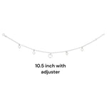 Load image into Gallery viewer, 925 Sterling Silver Fashionable Love Anklet with Heart Charm for Women