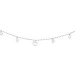 Load image into Gallery viewer, 925 Sterling Silver Fashionable Love Anklet with Heart Charm for Women