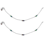 Load image into Gallery viewer, Taraash silver anklet for women pure silver