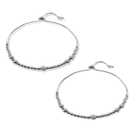 Taraash silver anklets for women pure silver