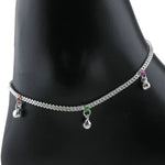 Load image into Gallery viewer, Taraash 925 Sterling Silver Single Ghungroo Anklets For Women