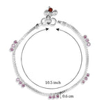 Load image into Gallery viewer, Taraash anklet for women in silver
