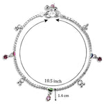 Load image into Gallery viewer, Taraash anklets for women of silver