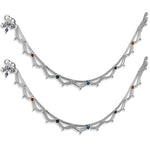 Load image into Gallery viewer, Taraash anklet for women silver