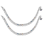 Load image into Gallery viewer, Taraash silver paayal