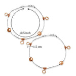 Load image into Gallery viewer, Taraash anklet for women silver