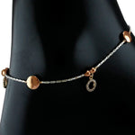 Load image into Gallery viewer, Taraash anklets for women in silver