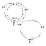 Load image into Gallery viewer, Taraash anklet women stylish silver