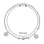 Load image into Gallery viewer, Taraash anklet for women silver