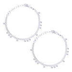 Load image into Gallery viewer, 925 Sterling Silver Chain 6.5 inches Anklets For Girls