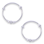 Load image into Gallery viewer, 925 Sterling Silver Multi Beaded Bangles for Kids