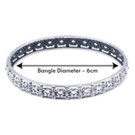 Load image into Gallery viewer, 925 Sterling Silver Intricate Floral Design Single Bangle for Women