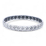 Load image into Gallery viewer, 925 Sterling Silver Intricate Floral Design Single Bangle for Women