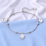 Load image into Gallery viewer, Taraash 925 Sterling Silver Smiley Bracelet For women