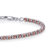 Taraash 925 Sterling Silver Beaded Bracelet For Women BR1841G